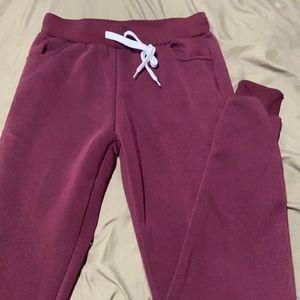 Swanka Posh Burgundy Lightweight Jogger